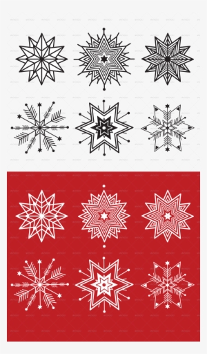 Chrismast Winter Snowflakes Chrismast Winter Snowflakes - Motif