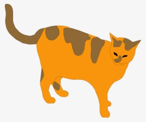 Cat, Brown, Cartoon, Orange, Pet, Animal, Animals - Gambar Animasi Hewan Kucing