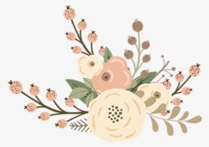 Collection Of Png High Quality Free - Rustic Flower Clipart