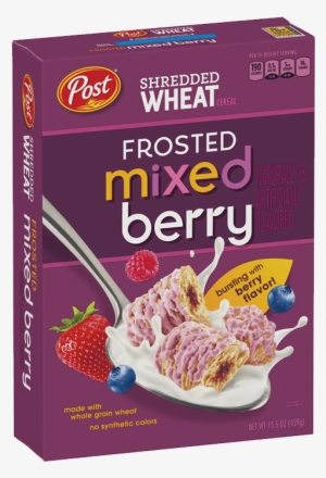 shredded wheat frosted mixed berry - post frosted shredded wheat mixed berry
