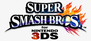 Hd - Super Smash Bros 3ds Logo