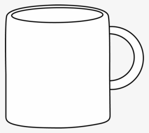 Coffee Cup Black And White Mug Clip Art Black And White - Mug