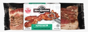 No Name® Peppered Premium Thick Sliced Bacon