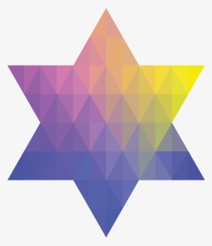 Geometric Jewish Star Of David Ii - Jewish People