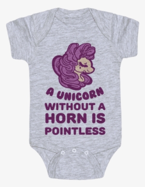 A Unicorn Without A Horn Is Pointless Baby Onesy - Exercise