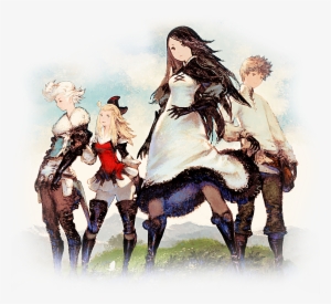 Bravely Default - Final Fantasy The Four Heroes Of Light Artwork