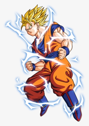 Goku Super Saiyan 2 By Bardocksonic-d73adde - Dragon Ball Z Goku Energy Iphone 7 Plus Case