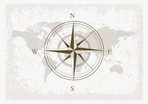 Map Compass Png - Nautical Chart