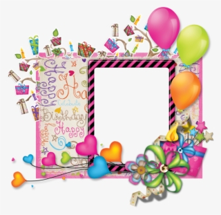 Cadres Rahmen Quadro Png Frames Birthday Pinterest - Birthday Background With Frame