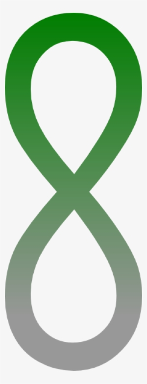 Infinity Green Clip Art - Green Infinity Symbol Png