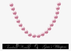 Pink Pearls Png - Pink Pearl Necklace Png