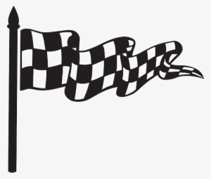 Race Flag, Car, Start, Win, Checkered, Race - Logo Bendera Start Vector