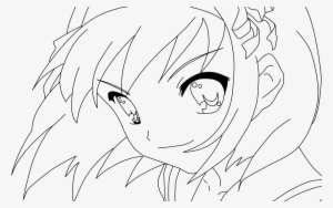 Anime Face Coloring Pages - Cool Anime Coloring Pages