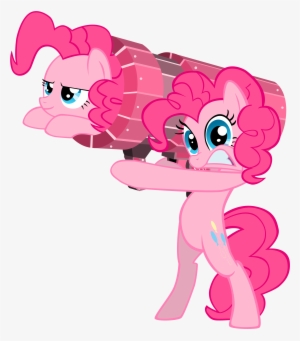 Pinkie Pie Rainbow Dash Twilight Sparkle Princess Celestia - Pinkie Pie Shooting Out Of A Cannon