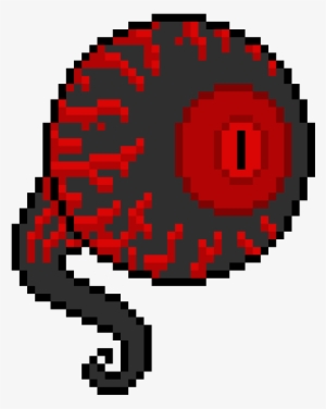 Red Evil Eyes Png - Evil Eye Pixel Art
