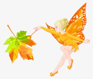 0, - Autumn Fairy Png
