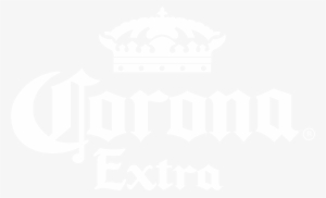 Corona Extra Logo Black And White - Crowne Plaza White Logo