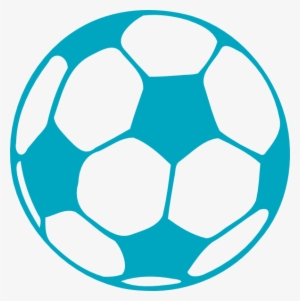 Black And White Download Free Outline Aqua Google Search - Light Blue Soccer Ball