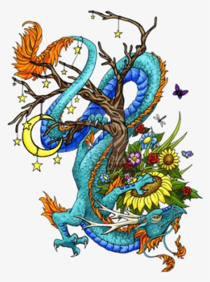 For Japanese Room Divider Art - Dragon Tattoo Designs Png