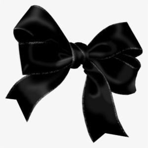 Black Bow Tie Ribbon Png