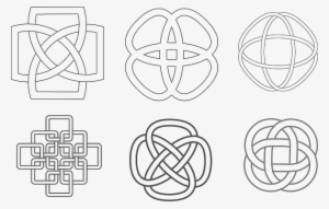 celtic, knot, simple, symbols, patterns, knots - celtic knots coloring book