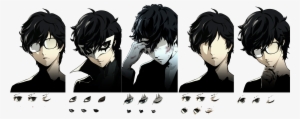 Click For Full Sized Image Main Character - Persona 5 Protagonist Sprite