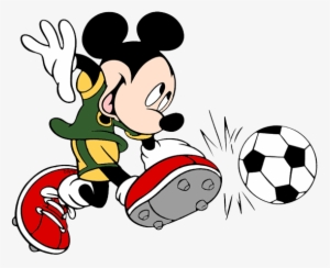 Disney Soccer Clip Art Images - Mickey Mouse Soccer Png