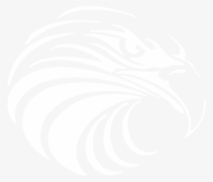 Falcon Head Drawing At Getdrawings - Black And White Png Falcons Logo