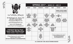Spring 2017 Png - The Yoga Space Northwest