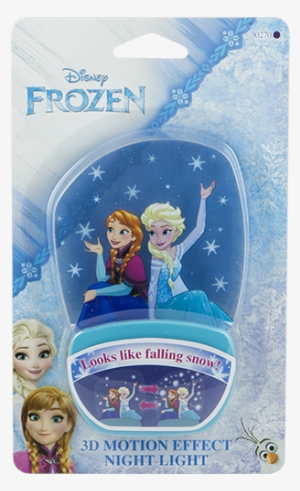 Disney Frozen 3d Motion Effect Anna & Elsa Night