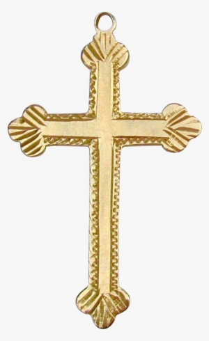 Antique Budded Apostles' Cross / Holy Trinity Trefoil - Jewellery