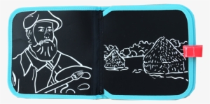 Chalk Color It Book™ - Jaq Jaq Bird Chalk Colour It! Book: Artist Series -