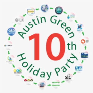 The 10th Annual Austin Green Holiday Party Treia-texas - Circle