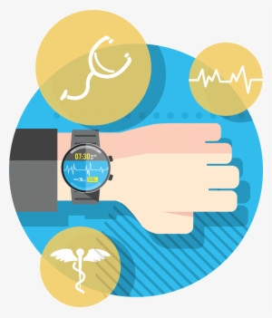 Smartwatch-drawing - Wearables Iot