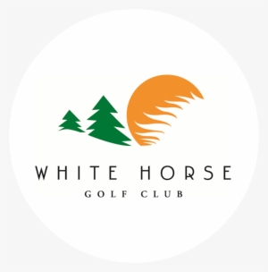 Round White Horse Logo - White Horse Golf Club