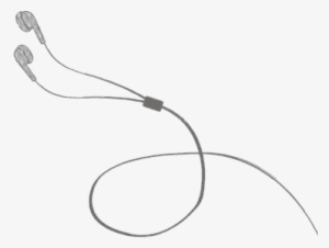 Headphones Drawing Headphones Earphone Dra - Earphones Drawing
