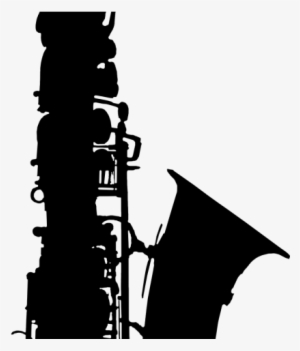 Saxophone Clipart Silhouette - Saxophone Silhouette Clip Art