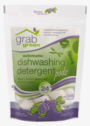 Automatic Dishwasher Detergent Thyme With Fig Leaf - Grab Green Laundry Detergent, Delicate-fragrance Free