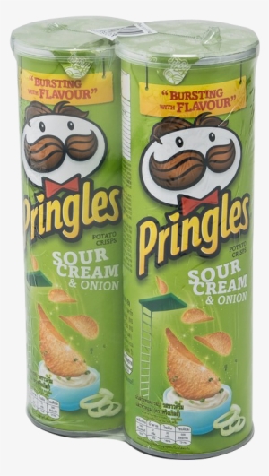 โปรโมชั่น Pringles Potato Crisps Chips Sour Cream & - Pringles Potato Crisps, Chile Con Queso - 5.5 Oz