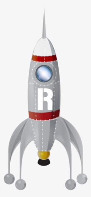 vintage rocket clipart image