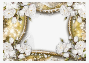 Frame Flowers - White Flower Frames Png