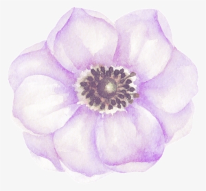 Lavender Beautiful Flower Transparent Decorative - Purple