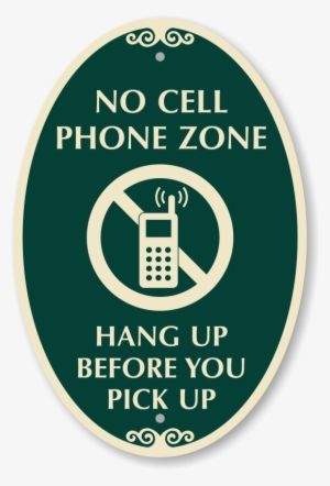 Hang Up Phone Sign K 0411 - Beware Of Dog No Trespassing