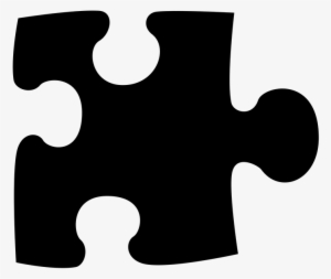 Puzzle Piece Png - Silhouette Puzzle Piece Clipart Free