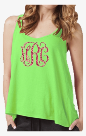 Lime Flare Tank Top - Girl