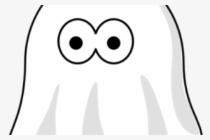 Ghost Clipart Large Size, Large Cartoon Ghost Clip - Clip Art