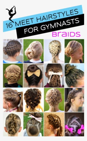 Gymnastics Hairstyles For Competition Braids Edition - Good Dance Competition Hairstyles