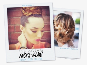 <p>we're predicting braided buns to be huge for fall - bun