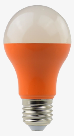 Bombillo Led A60 5 Watts Luz Naranja - Incandescent Light Bulb