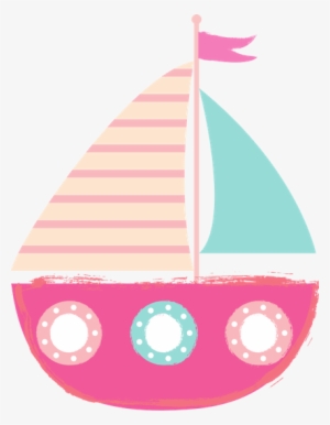 Sailboat Clipart Pink Boat - Boat